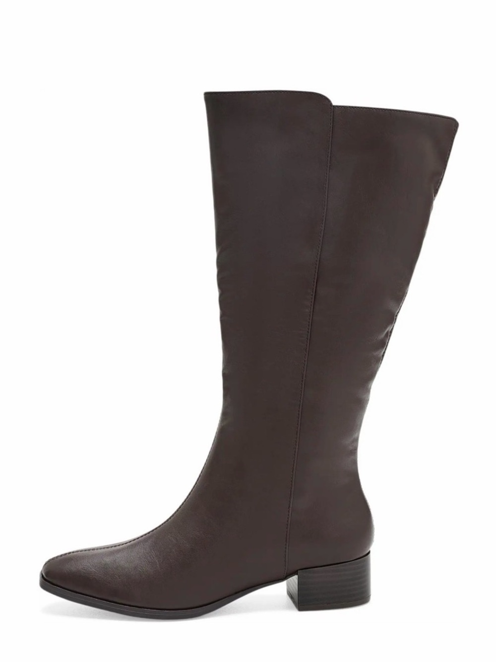 Journee Collection Devri Boots with Extra Wide Calf in Brown, Size 12, NWT
